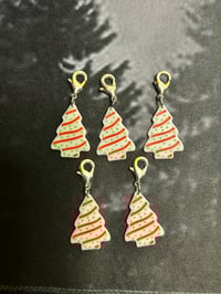 Image 4 of 🎄 Little Debbie Christmas Tree Stitch Markers – Crochet & Knitting Accessories 🎄
