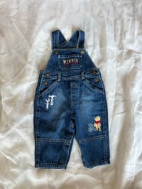Image 1 of Disney Winnie The Pooh Denim Overalls