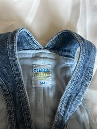 Image 2 of Please Mum Whale Denim Overalls