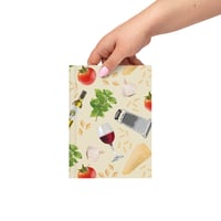 Image 4 of Artwork by Dave: The Tuscan Table Hardcover Journal  Matte Finish