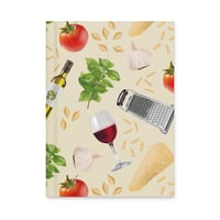 Image 2 of Artwork by Dave: The Tuscan Table Hardcover Journal  Matte Finish