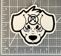 Image 3 of Anti Music Pup Sticker
