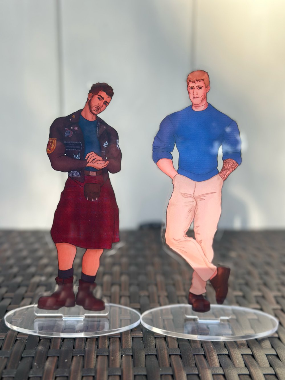 Image of (PRE-ORDER) TF141 Casual Acrylic Standees 7" 