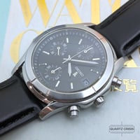 Image 1 of 2002 Seiko Lukia Black Dial Quartz Chronograph Wristwatch (7T92-0Bn0)