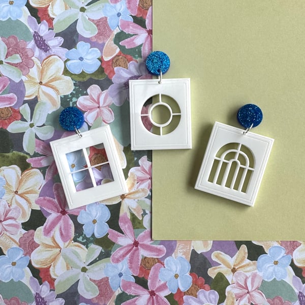 Image of Which Window - Statement Earrings