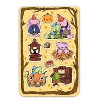 Over the Garden Wall Inspired Sticker Sheet