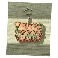 Image 1 of Triple Fairy Bunni Keychain