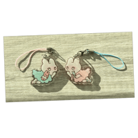 Image 1 of Dreamy Twins Phone Charm