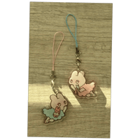 Image 2 of Dreamy Twins Phone Charm