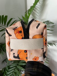 Image 4 of  Trousse pour petits projets tricots ou accessoires: Citrouilles mignonnes