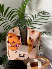 Image 5 of  Trousse pour petits projets tricots ou accessoires: Citrouilles mignonnes