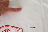 Image 12 of Men's Love Feta T-Shirt - White - SECONDS