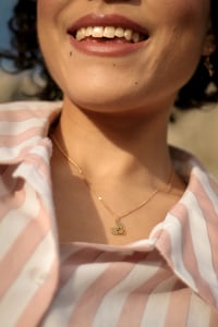 Image 4 of Collier Smiley coeur