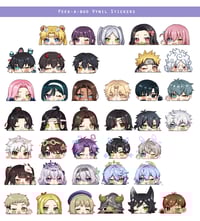 Image 2 of Mix Peek-a-boo stickers