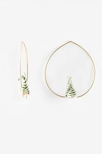 Image 3 of ORECCHINI PENDENTI ZEBRA