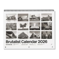 Image 3 of BRUTALIST CALENDAR 2026