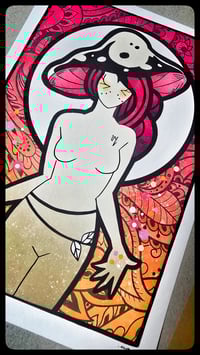 Image 2 of Absence Makes the Heart Grow Fungus - Fine Art Giclee Print 