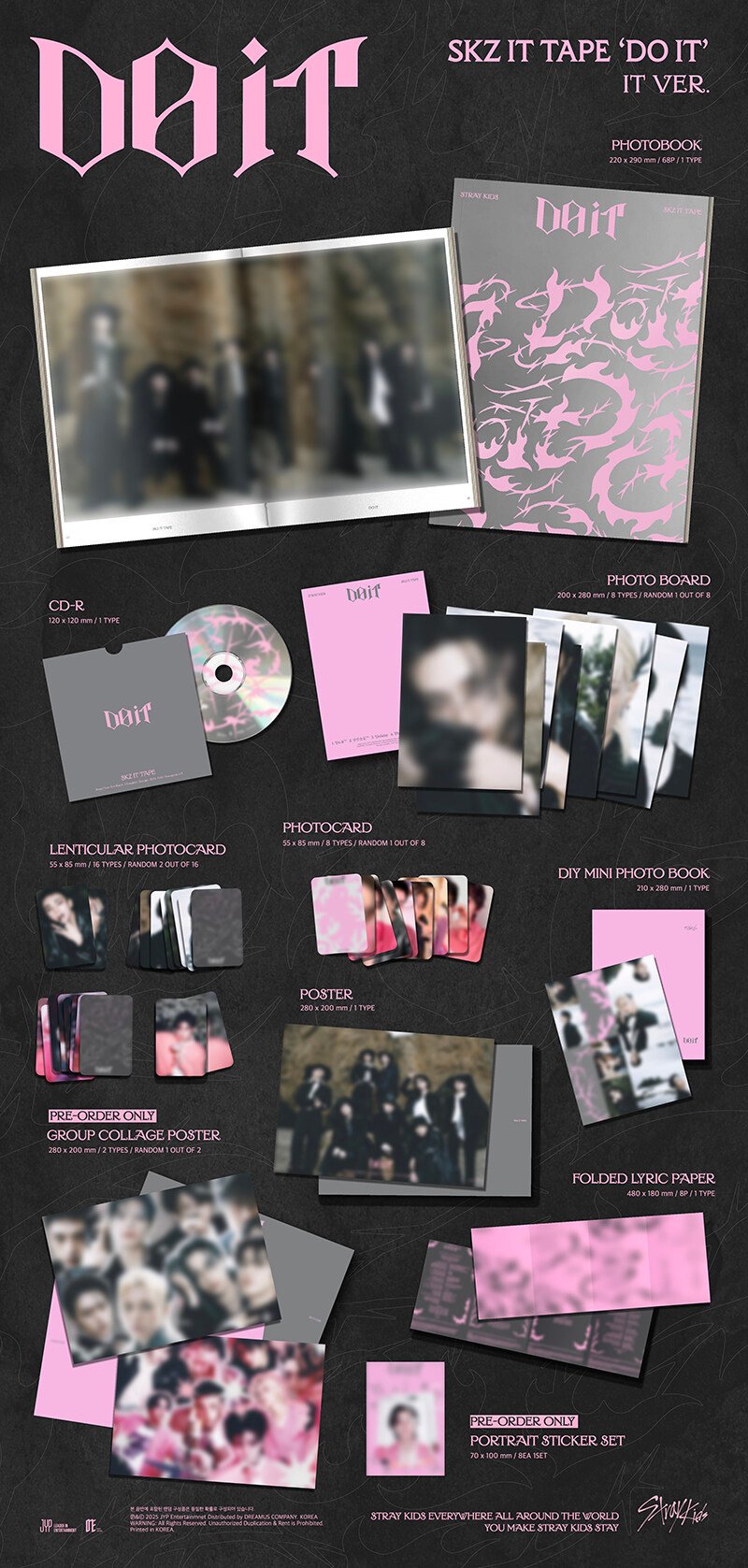 Image of [PRE-ORDER] Stray Kids ‘DO IT’ (IT Ver. - Standard Edition)