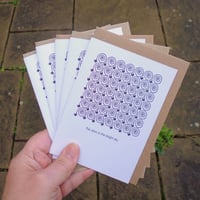 Image 2 of Pack of 5 Christmas Cards - The Stars in the Bright Sky