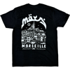 T-SHIRT MARS V2 AZED X MAISON MÈRE  (NOIR/BLANC)