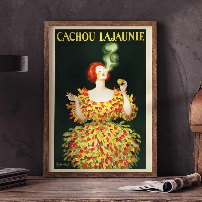 Cachou Lajaunie | Leonetto Cappiello | MCMXXII 1922 | Vintage Ads | Wall Art Print | Vintage Poster