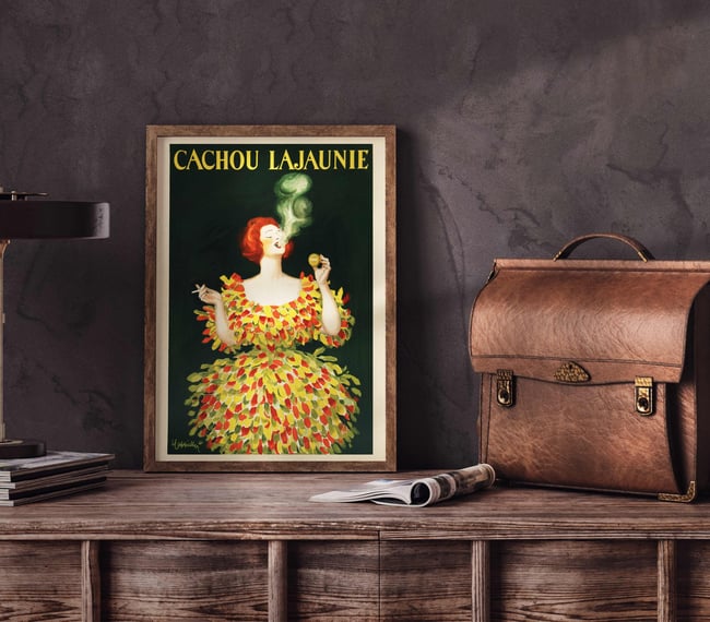 Cachou Lajaunie | Leonetto Cappiello | MCMXXII 1922 | Vintage Ads | Wall Art Print | Vintage Poster
