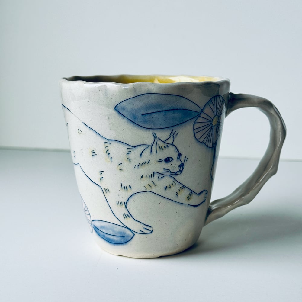 Image of Bounding Wildcat Mug