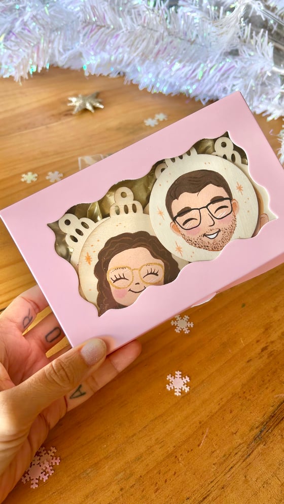 Image of Pack 4 adornos personalizados