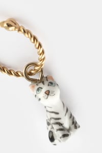 Image 3 of HOOP MINI GATTO GRIGIO