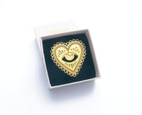 Image 5 of Pin's Milagro Cœur sacré 