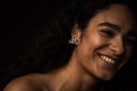 Image 3 of Boucles d'oreilles Puces Papillon de nuit