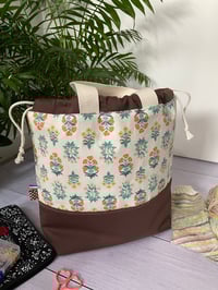 Image 4 of Sac à Projets taille M,  poche avant transparente : Un dimanche à la campagne