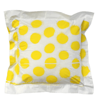 Image 2 of White / Yellow Polka Case