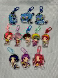 Image 1 of Kpop Demon hunters keychains