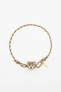 Image 1 of BRACCIALE MULTICOLOR LEOPARDO