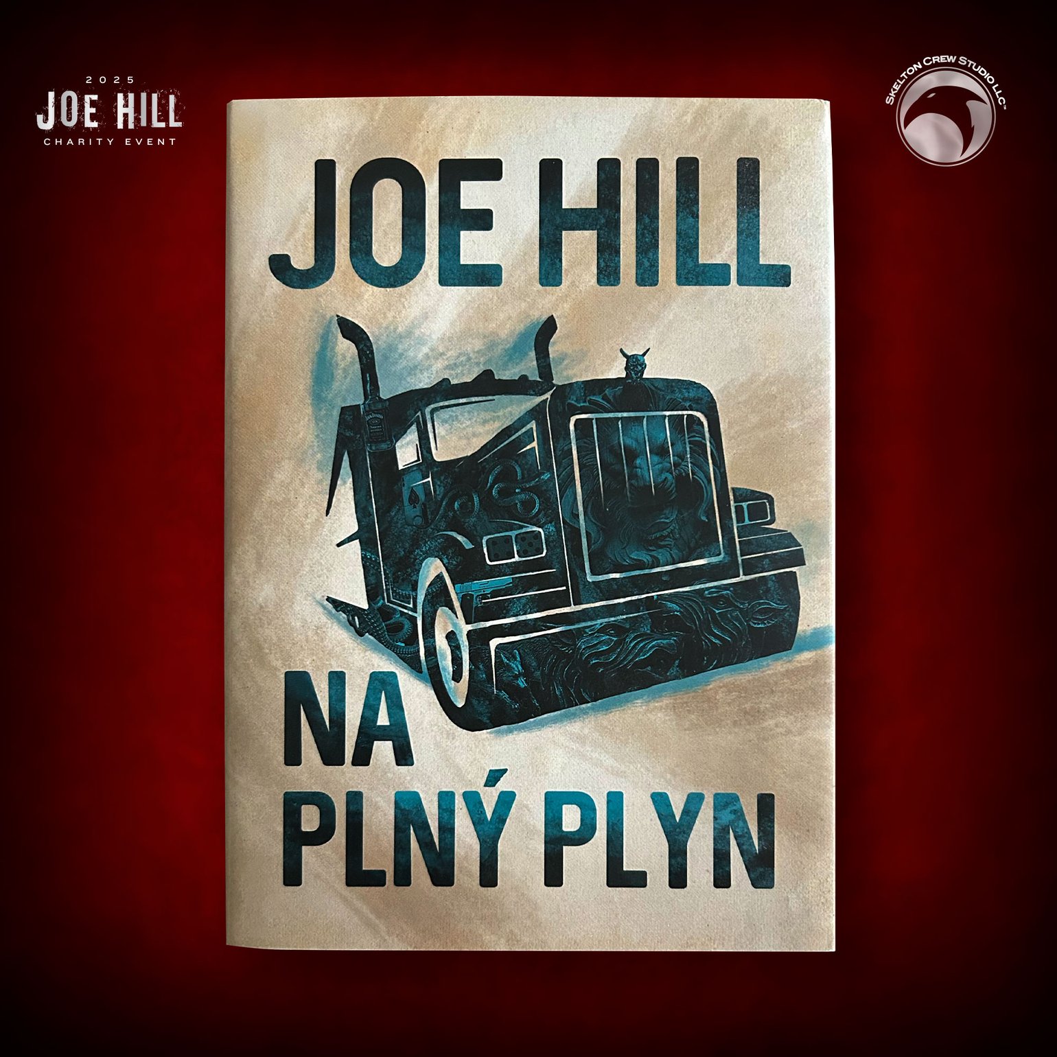 Image of JOE HILL 2025 CHARITY EVENT 65: SIGNED Full Throttle HC - Czechsolvakian