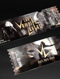 Image 5 of  The Vampire Lestat - Concert Ticket / Bookmark V2