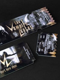 Image 4 of  The Vampire Lestat - Concert Ticket / Bookmark V2