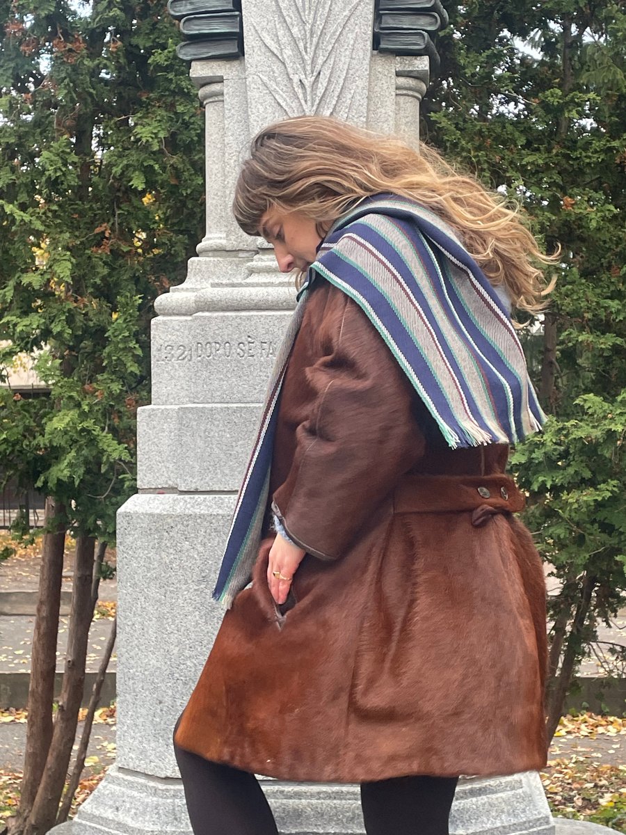 Image of Handwoven Scarf in Fantasy Chair