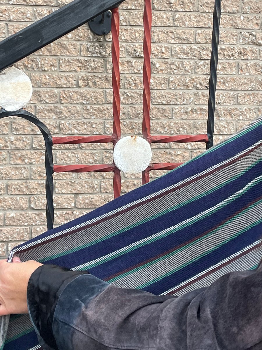 Image of Handwoven Scarf in Fantasy Chair