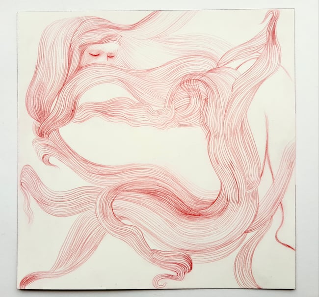 Frayed ~ original drawing