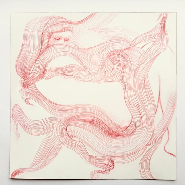 Frayed ~ original drawing