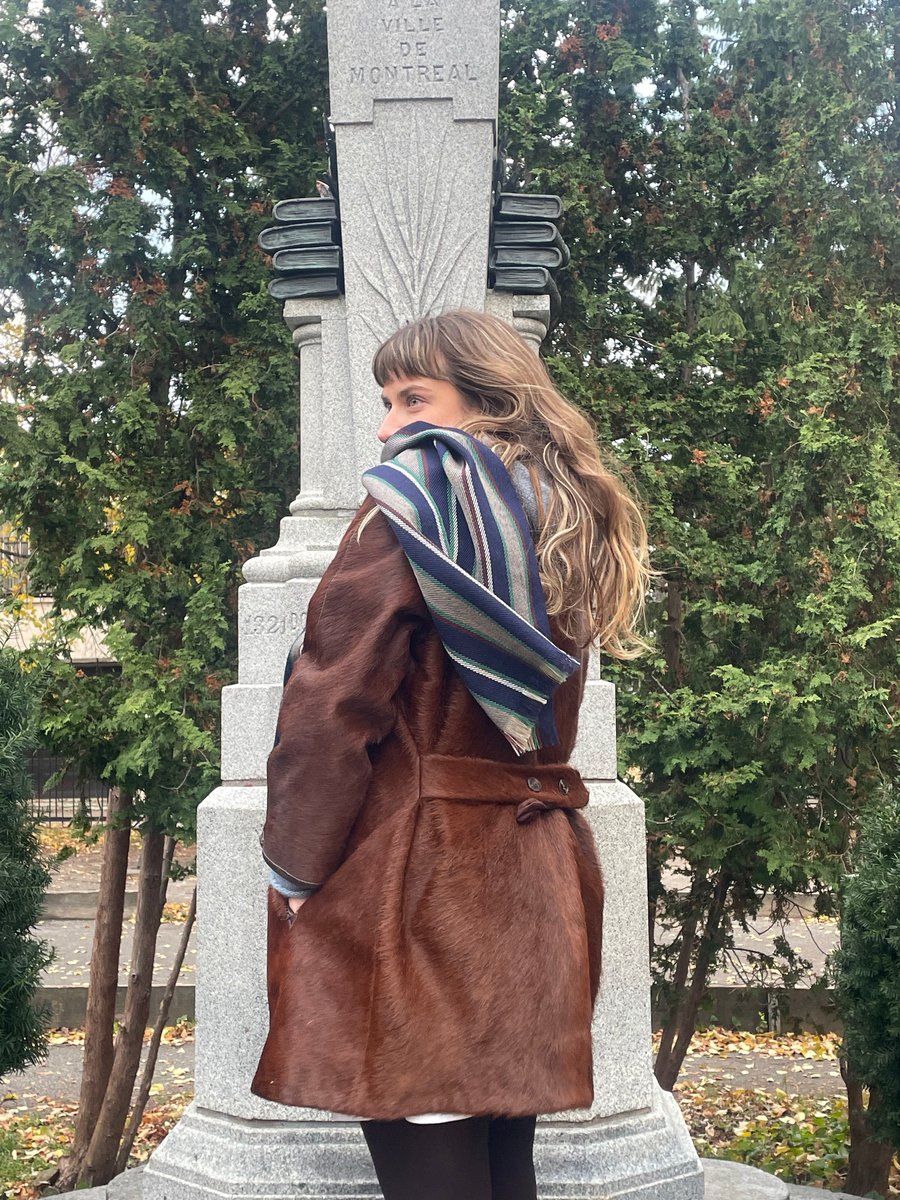 Image of Handwoven Scarf in Fantasy Chair