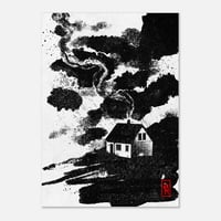 Image 1 of House on the Hill - Fine art poster