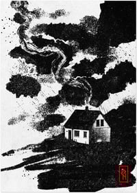 Image 2 of House on the Hill - Fine art poster