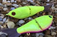 Image 1 of  Custom Airbrushed Glide Bait 4204