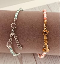 Image 2 of Cowrie Cove Beaded Bracelet