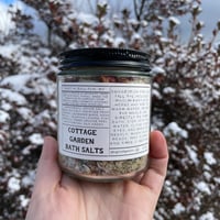 Image 1 of Cottage Garden Bath Salts // 4 oz