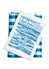 Pells Pool tea towel
