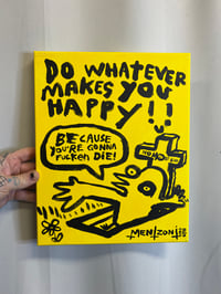 «You Only Die Once» (2025) Original Painting by Martin Mentzoni